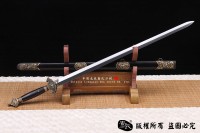 铜装经典富贵花牡丹剑-实惠款
