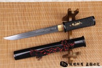 精品扭转纹肋差（武士小刃）