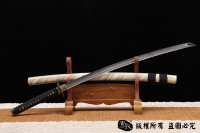 铜装T10烧刃武士刀