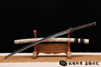 铜装T10烧刃武士刀