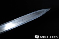 纯银装草钢尚方剑-孤品