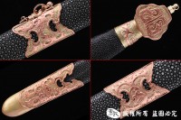 天铁紫龙剑 陨铁宝剑 查长伟作品