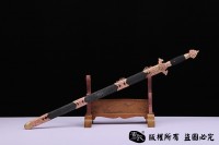 天铁紫龙剑 陨铁宝剑 查长伟作品