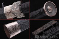 天赐错银汉剑 陨铁孤品 查长伟作品