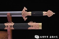 天铁紫龙剑 陨铁宝剑 查长伟作品
