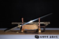 全包铜天龙切刃唐刀