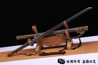全包铜天龙切刃唐刀
