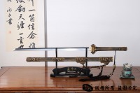 全包铜天龙切刃唐刀