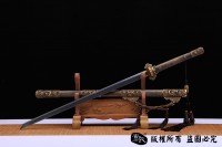 全包铜天龙切刃唐刀