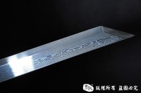 全包铜天龙切刃唐刀
