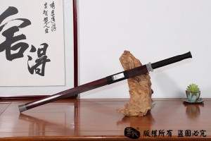 光复级冰裂纹八面汉剑 查长伟作品