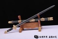 天梯纹乾隆佩剑 查长伟作品