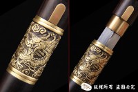 龙泉龙头手杖剑
