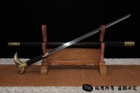 龙泉龙头手杖剑