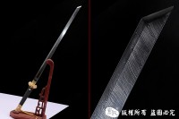 豪华镀金天梯纹唐刀 查长伟作品