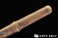 佛光纹手工短剑