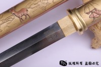 佛光纹手工短剑