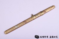 佛光纹手工短剑