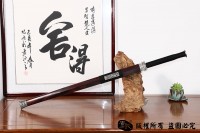 手工毛铁旋焊镀银汉剑