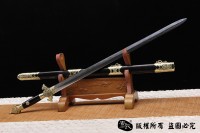 百炼钢烧刃侠士剑 查长伟老师作品