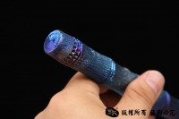 钛合金大马士革茶剑