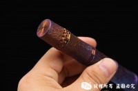 钛合金大马士革茶剑