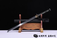 铁装中款武士直刀  定制