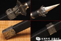 手工传统方节鞭（鞭）-百炼钢精品