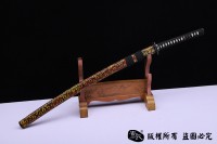 铁装错银装地肌钢烧刃打刀
