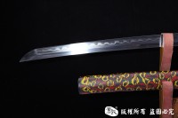 铁装错银装地肌钢烧刃打刀