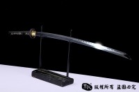 铁装错银装地肌钢烧刃打刀