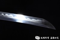 铁装错银装地肌钢烧刃打刀