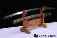 铁装错银装地肌钢烧刃打刀