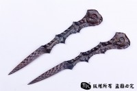 蜗牛人生 手工雕刻茶剑
