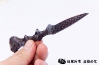 蜗牛人生 手工雕刻茶剑