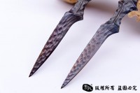 蜗牛人生 手工雕刻茶剑