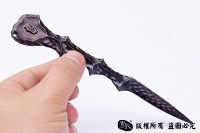 蜗牛人生 手工雕刻茶剑