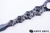 金属风暴 手工雕刻茶剑