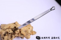 小刚 手工不锈钢夹钢茶剑