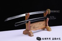 傲风-精品地肌钢烧刃武士刀