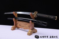 傲风-精品地肌钢烧刃武士刀