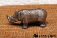 犀牛-黄铜实心打造