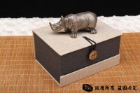 犀牛-黄铜实心打造