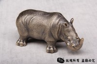 犀牛-黄铜实心打造