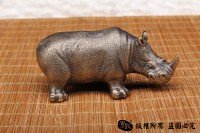 犀牛-黄铜实心打造