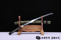 青锋中款武士肋差刀