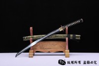 青锋中款武士肋差刀