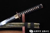 青锋中款武士肋差刀