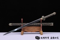 精细镂空唐草唐剑