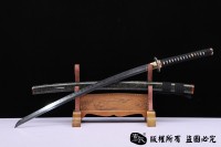 天狮斩武士刀-(杢目肌）